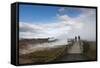 Gunnuhver Hot Spring, Reykjanes Peninsula, Iceland, Polar Regions-Michael-Framed Stretched Canvas