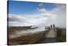 Gunnuhver Hot Spring, Reykjanes Peninsula, Iceland, Polar Regions-Michael-Stretched Canvas