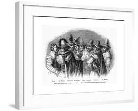 Gunpowder Conspirators-null-Framed Giclee Print