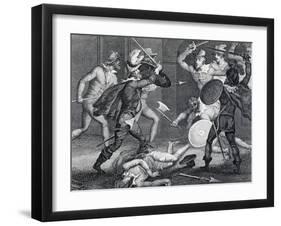Gunpowder Plot, Plot Designed by Group of English Catholics Against King James I of England-null-Framed Giclee Print