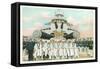 Guns and Gunners of USS Battleship Kentucky-null-Framed Stretched Canvas