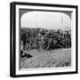 Guns and Stores Captured from the Turks, Palestine, World War I, 1915-1918-null-Framed Photographic Print