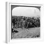 Guns and Stores Captured from the Turks, Palestine, World War I, 1915-1918-null-Framed Photographic Print