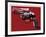 Guns, c.1981-82 (White and Black on Red)-Andy Warhol-Framed Giclee Print