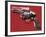 Guns, c. 1981-82 (white and black on red)-Andy Warhol-Framed Art Print