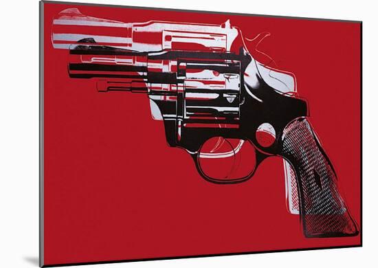 Guns, c.1981-82-Andy Warhol-Mounted Art Print