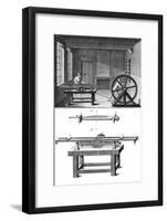 Guns Factory 18th C-null-Framed Art Print