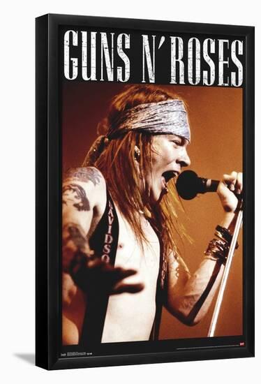 Guns N' Roses - Axel-Trends International-Framed Poster