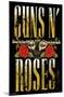 Guns N' Roses - Stacked Logo-Trends International-Mounted Poster