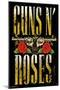 Guns N' Roses - Stacked Logo-Trends International-Mounted Poster