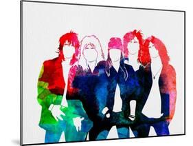 Guns N' Roses Watercolor-Lana Feldman-Mounted Art Print