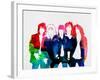 Guns N' Roses Watercolor-Lana Feldman-Framed Art Print