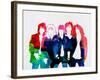 Guns N' Roses Watercolor-Lana Feldman-Framed Art Print