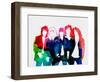 Guns N' Roses Watercolor-Lana Feldman-Framed Art Print