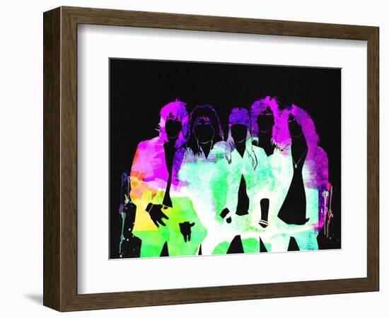 Guns N' Roses Watercolor-Lana Feldman-Framed Art Print