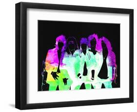 Guns N' Roses Watercolor-Lana Feldman-Framed Art Print