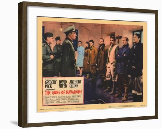 Guns of Navarone, 1966-null-Framed Art Print