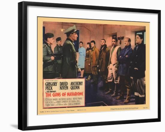 Guns of Navarone, 1966-null-Framed Art Print