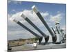 Guns on the USS North Carolina Battleship Memorial, Wilmington, North Carolina-Lynn Seldon-Mounted Photographic Print