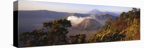 Gunung Bromo Crater, Viewed from Mt. Penanjakan, Bromo Tengger Semeru Np, Java, Indonesia-Peter Adams-Stretched Canvas