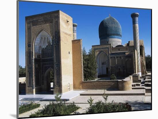 Gur-E Amir Mausoleum of Tamerlane-null-Mounted Giclee Print