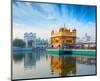 Gurdwara Temple Amritsar-India-null-Mounted Art Print