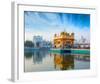 Gurdwara Temple Amritsar-India-null-Framed Art Print