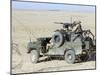 Gurkhas Patrol Afghanistan in a Land Rover-Stocktrek Images-Mounted Photographic Print