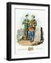 Gurm Gamle (Gorm), King of Denmark from 840, 1815-null-Framed Giclee Print