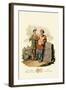 Gurm Gamle, King of Denmark, and a Danish Youth-null-Framed Art Print