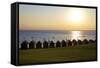 Gurnard Beach, Gurnard, Isle of Wight, England, United Kingdom, Europe-Neil Farrin-Framed Stretched Canvas