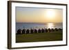 Gurnard Beach, Gurnard, Isle of Wight, England, United Kingdom, Europe-Neil Farrin-Framed Photographic Print