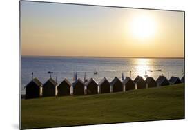 Gurnard Beach, Gurnard, Isle of Wight, England, United Kingdom, Europe-Neil Farrin-Mounted Photographic Print