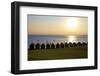 Gurnard Beach, Gurnard, Isle of Wight, England, United Kingdom, Europe-Neil Farrin-Framed Photographic Print