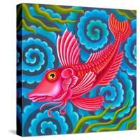 Gurnard fish-Jane Tattersfield-Stretched Canvas