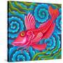 Gurnard fish-Jane Tattersfield-Stretched Canvas