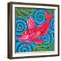 Gurnard fish-Jane Tattersfield-Framed Giclee Print