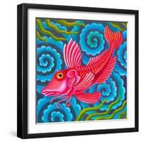 Gurnard fish-Jane Tattersfield-Framed Giclee Print