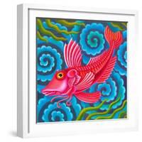 Gurnard fish-Jane Tattersfield-Framed Giclee Print