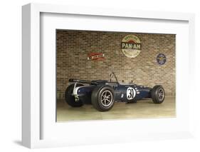 Gurney Eagle racing car 1966-Simon Clay-Framed Photographic Print