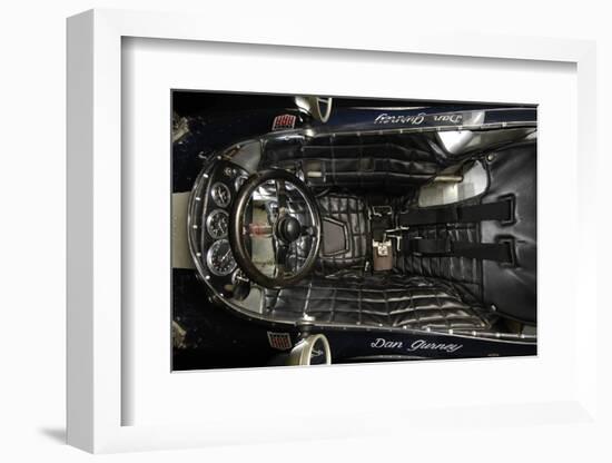 Gurney Eagle racing car 1966-Simon Clay-Framed Photographic Print