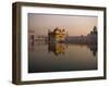 Guru's Bridge over the Pool of Nectar, Leading to the Golden Temple of Amritsar, Punjab, India-Jeremy Bright-Framed Photographic Print