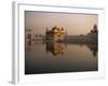 Guru's Bridge over the Pool of Nectar, Leading to the Golden Temple of Amritsar, Punjab, India-Jeremy Bright-Framed Photographic Print