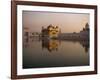 Guru's Bridge over the Pool of Nectar, Leading to the Golden Temple of Amritsar, Punjab, India-Jeremy Bright-Framed Photographic Print