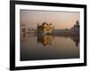 Guru's Bridge over the Pool of Nectar, Leading to the Golden Temple of Amritsar, Punjab, India-Jeremy Bright-Framed Photographic Print