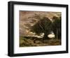 Gust of Wind, 1866-Jean-Baptiste-Camille Corot-Framed Giclee Print