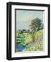 Gust of Wind, 1881 (oil on canvas)-Claude Monet-Framed Giclee Print