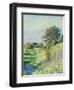 Gust of Wind, 1881 (oil on canvas)-Claude Monet-Framed Premium Giclee Print