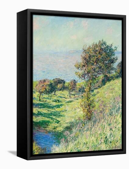 Gust of Wind, 1881 (oil on canvas)-Claude Monet-Framed Stretched Canvas