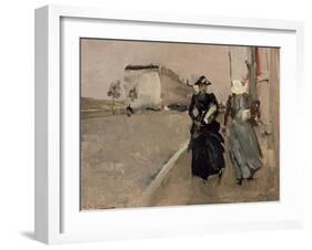 Gust of Wind-George Hendrik Breitner-Framed Giclee Print